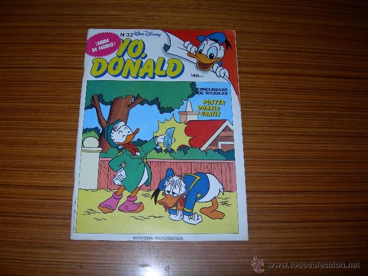 Tebeos: YO DONALD N&ordm; 32 DE MONTENA - Foto 1