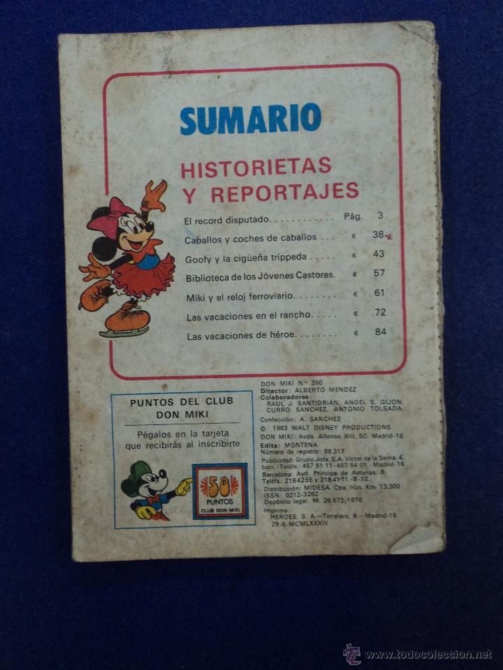 Tebeos: Don Miki n&uacute;ms. 390 y 568 - Foto 2
