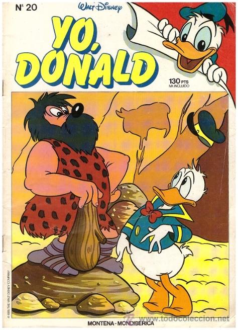Tebeos: Comic Yo, Donald, n&ordm; 20; Montena - Mondiberica (DCD) - Foto 1