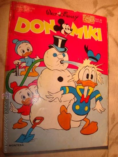 Tebeos: DON MIKI. WALT DISNEY. EDIT. MONTENA - Foto 1