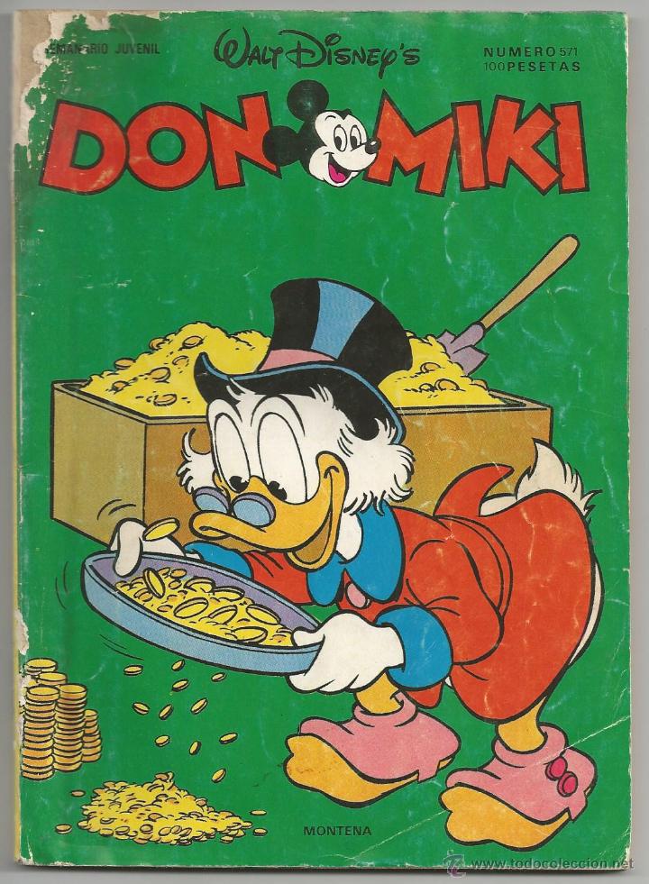Tebeos: DON MIKI N&ordm; 571 - MONTENA 1987 - Foto 1