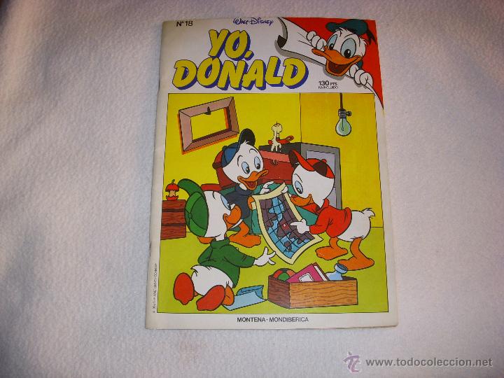 Tebeos: YO, DONALD N&ordm; 18, EDITORIAL MONTENA - Foto 1
