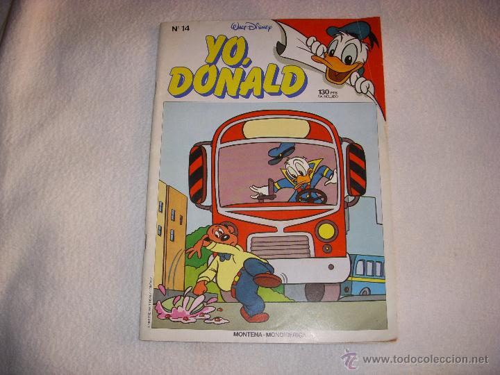 Tebeos: YO, DONALD N&ordm; 14, EDITORIAL MONTENA - Foto 1