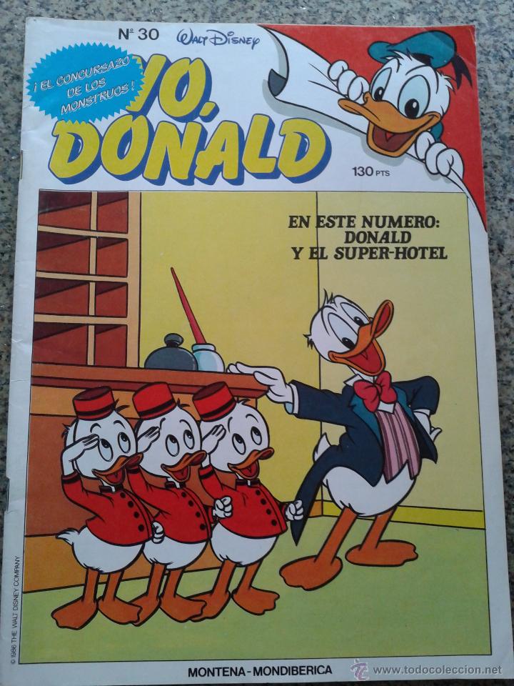 Tebeos: YO DONALD -- N&ordm; 30 -- MONTENA - 1986 -- - Foto 1