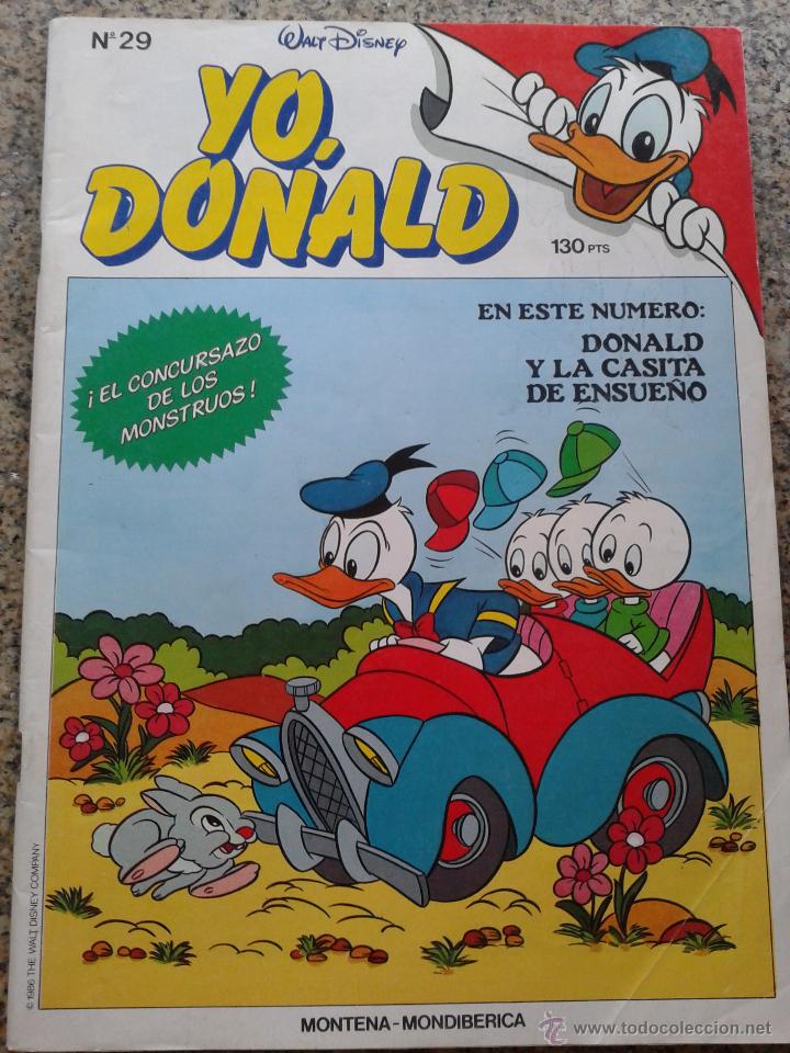 Tebeos: YO DONALD -- N&ordm; 29 -- MONTENA - 1986 -- - Foto 1