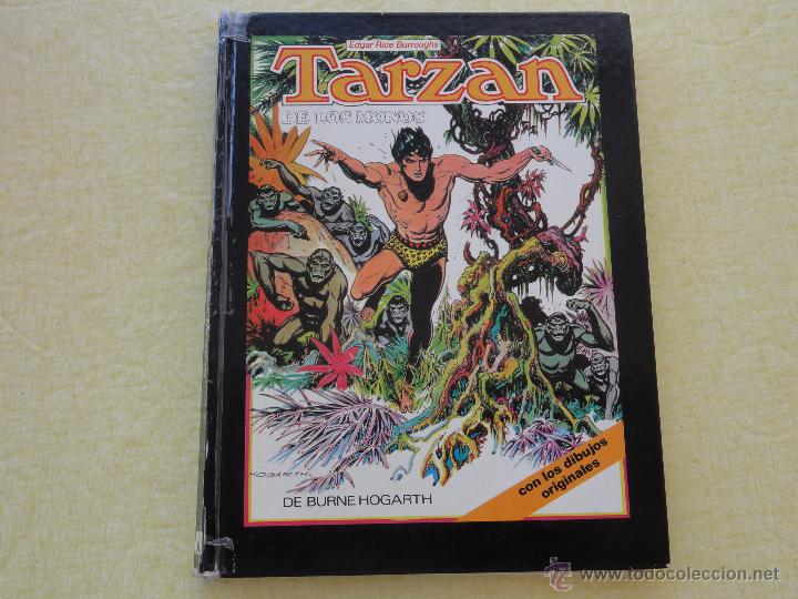 Tebeos: TARZAN DE LOS MONOS. DE BORROUGHS Y HOGARHT. ED. MONTENA. DIFICIL!!! - Foto 1