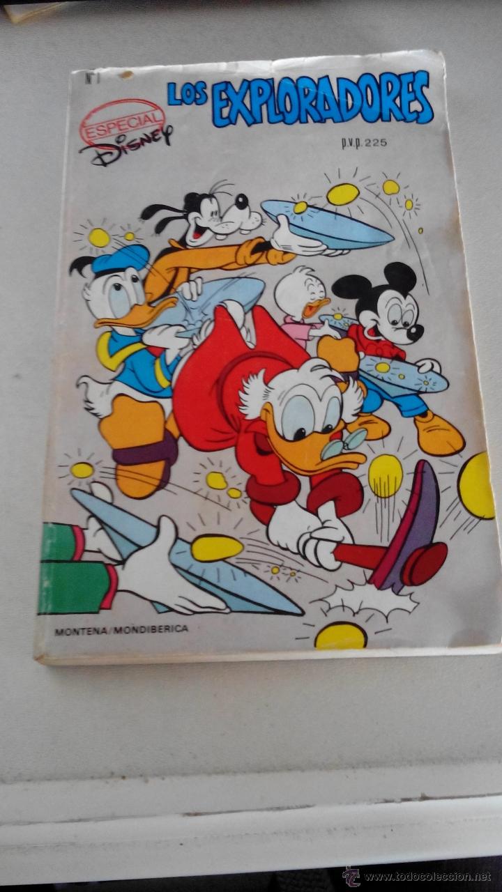 Tebeos: LOS EXPLORADORES - ESPECIAL DISNEY - NUMERO 1 - Foto 1