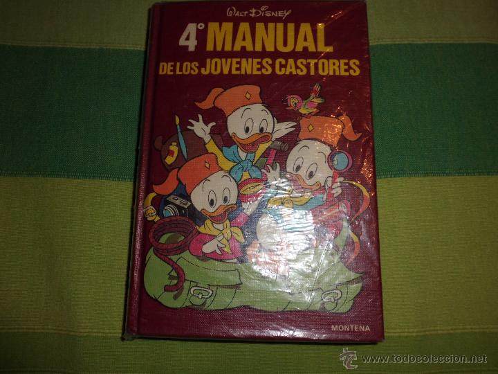 Tebeos: 4&ordm; MANUAL DE LOS JOVENES CASTORES EDICIONES MONTENA - Foto 1