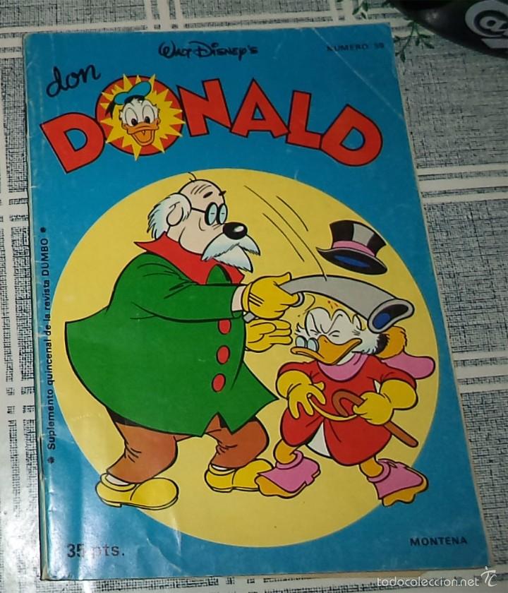 Tebeos: DON DONALD N.&ordm; 59 Ed. MONTENA 1979 - Foto 1
