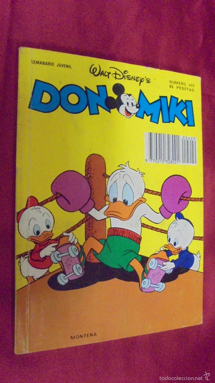 Tebeos: DON MIKI. N&ordm; 429. EDICIONES MONTENA. - Foto 1