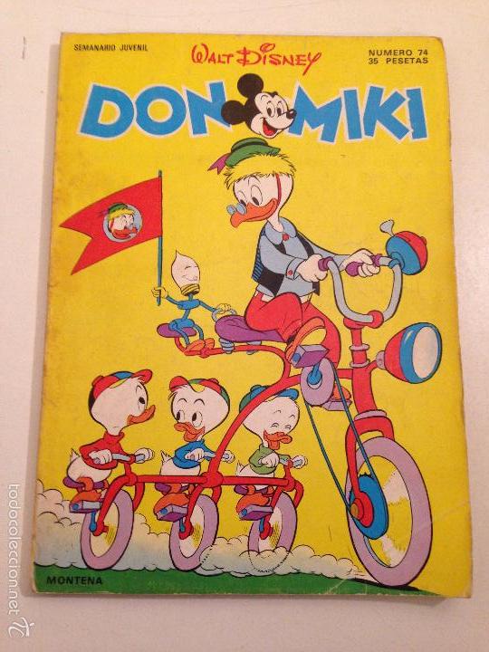 Tebeos: DON MIKI N&ordm; 74. MONTENA 1978 - Foto 1