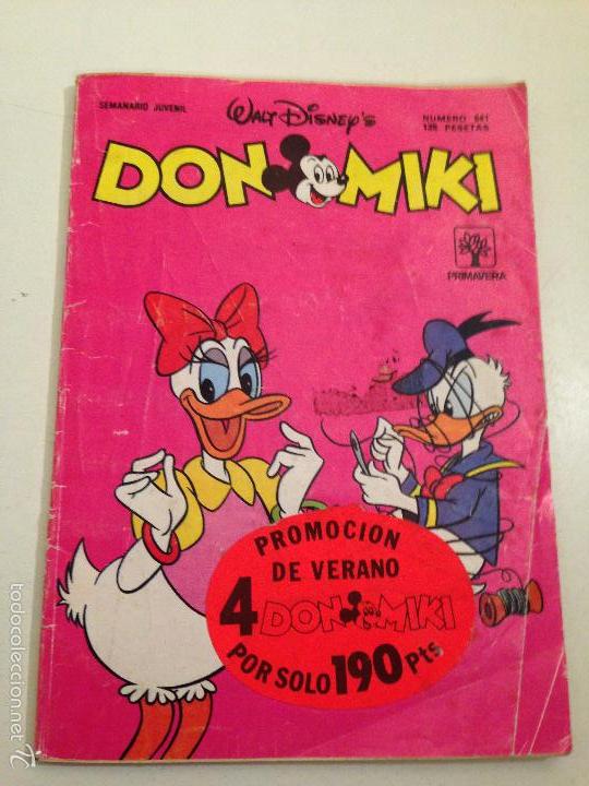 Tebeos: DON MIKI N&ordm; 641. PRIMAVERA 1989 - Foto 1