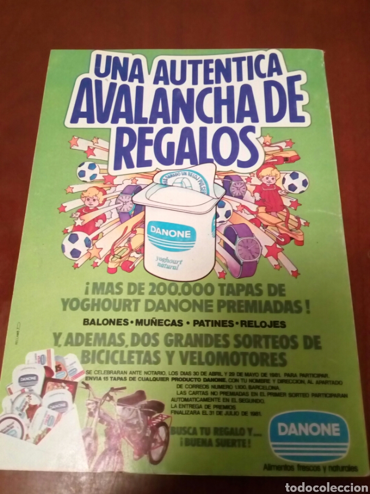 Tebeos: Don miki n232 anuncio Danone - Foto 2