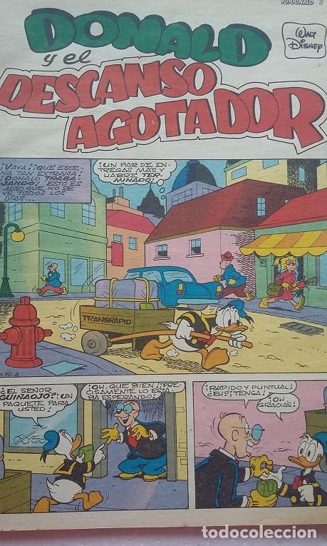 Tebeos: Yo Donald n&ordm; 43 Editorial Montena 1987 - Foto 4