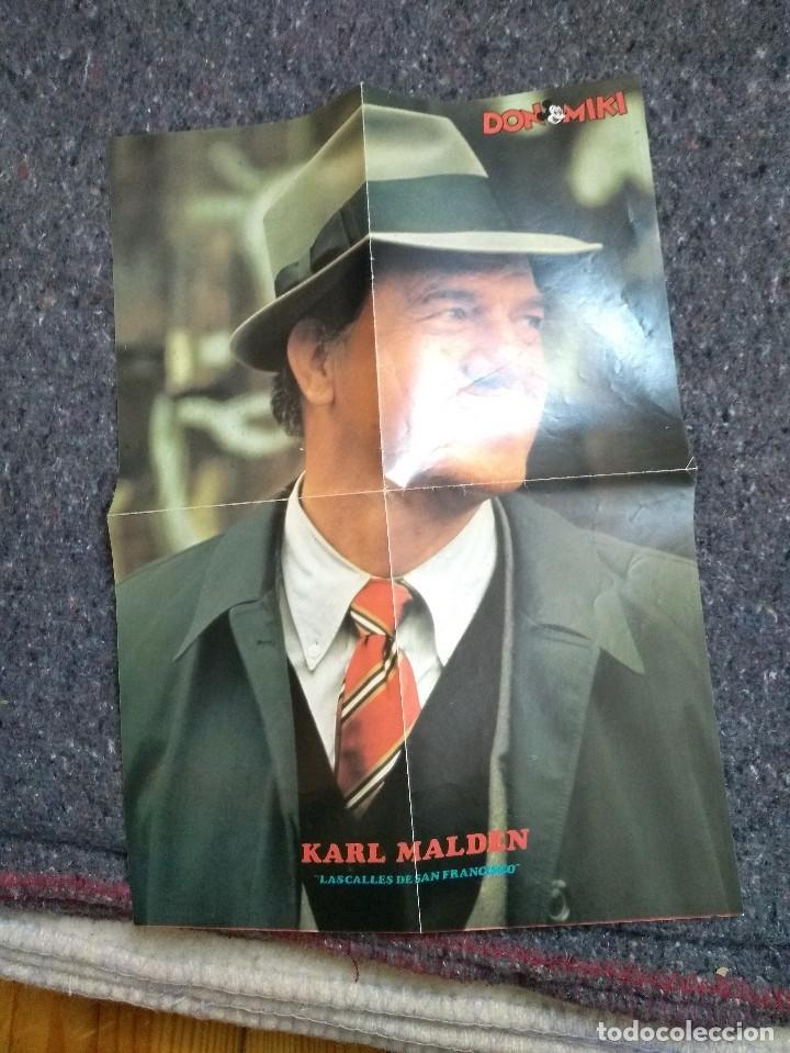 Tebeos: POSTER DON MIKI - KARL MALDEN - Foto 1