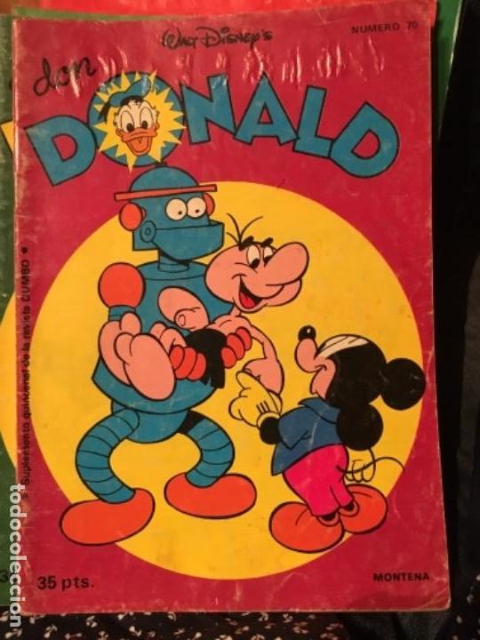 Tebeos: DON DONALD - N&Uacute;MERO 70 - MONTENA - Foto 1