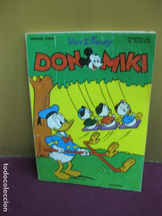 Tebeos: DON MIKI N&ordm; 222. MONTENA 1981. - Foto 1
