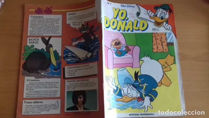 Tebeos: YO DONALD 7 COMIC DEL PATO DONALD (MONTENA) - Foto 1