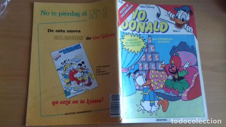 Tebeos: COMIC YO DONALD MONTENA N&ordm; 41 - Foto 1
