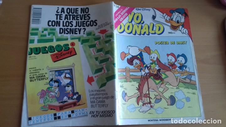 Tebeos: COMIC YO DONALD MONTENA N&ordm; 34 - Foto 1