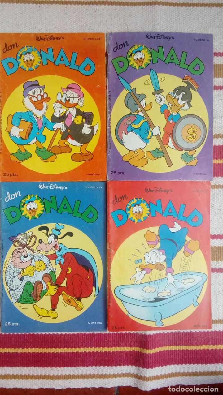 Tebeos: LOTE 4 COMICS DON DONALD: 48, 51, 53, 57 - Foto 1