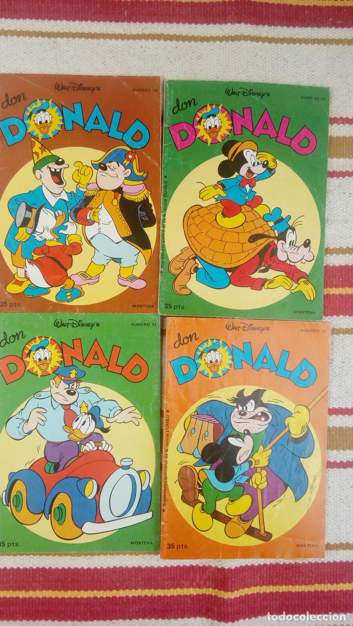 Tebeos: LOTE 4 COMICS DON DONALD: 58, 61, 63, 65 - Foto 1