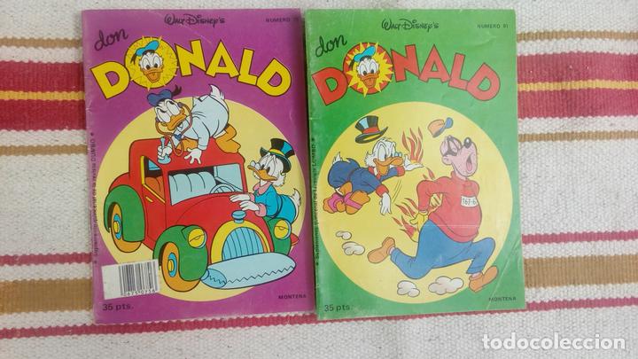 Tebeos: LOTE 2 COMICS DON DONALD: 75, 81 - Foto 1