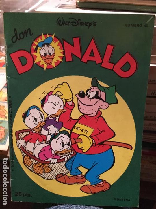 Tebeos: DON DONALD - N&Uacute;MERO 40 - MONTENA - Foto 1