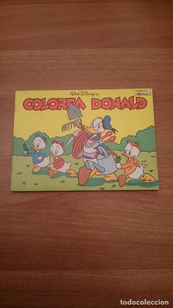 Tebeos: COLOREA  DONALD - N&ordm; 1 - Foto 1