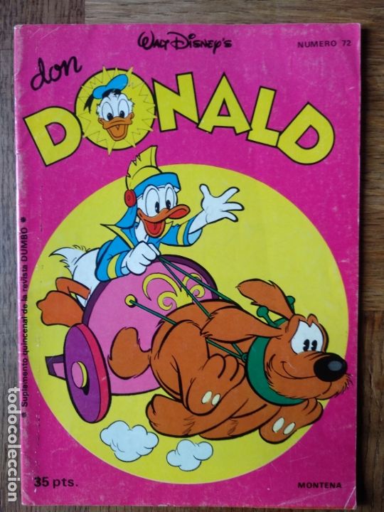 Tebeos: DON DONALD N&ordm; 72 - MONTENA - - Foto 1