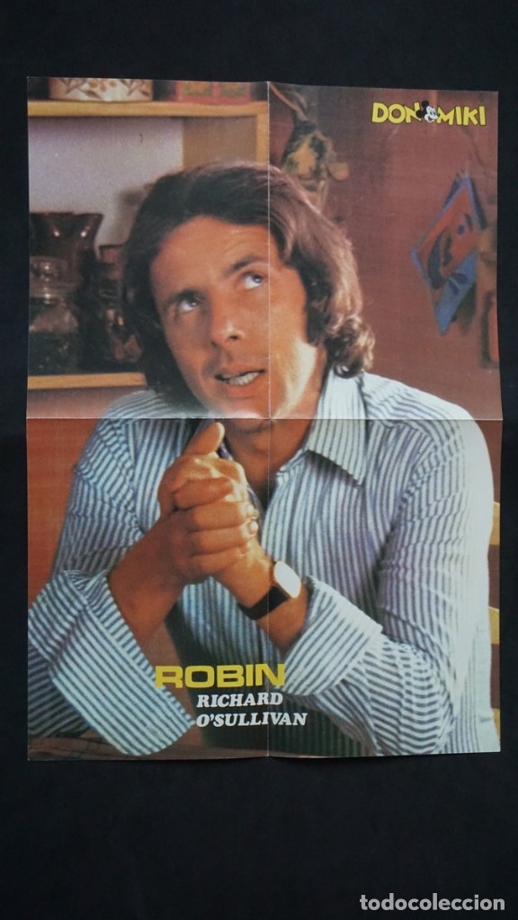 Tebeos: POSTER DE ROBIN RICHARD OSULLIVAN DE LOS TEBEOS O COMICS DE DON MIKI - Foto 1