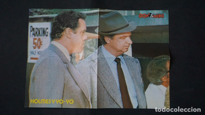 Tebeos: POSTER DE HOLMES Y YO-YO DE LOS TEBEOS O COMICS DE DON MIKI - Foto 1