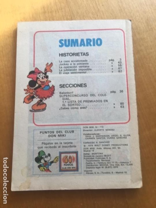 Tebeos: Don Miki 112 - Foto 2