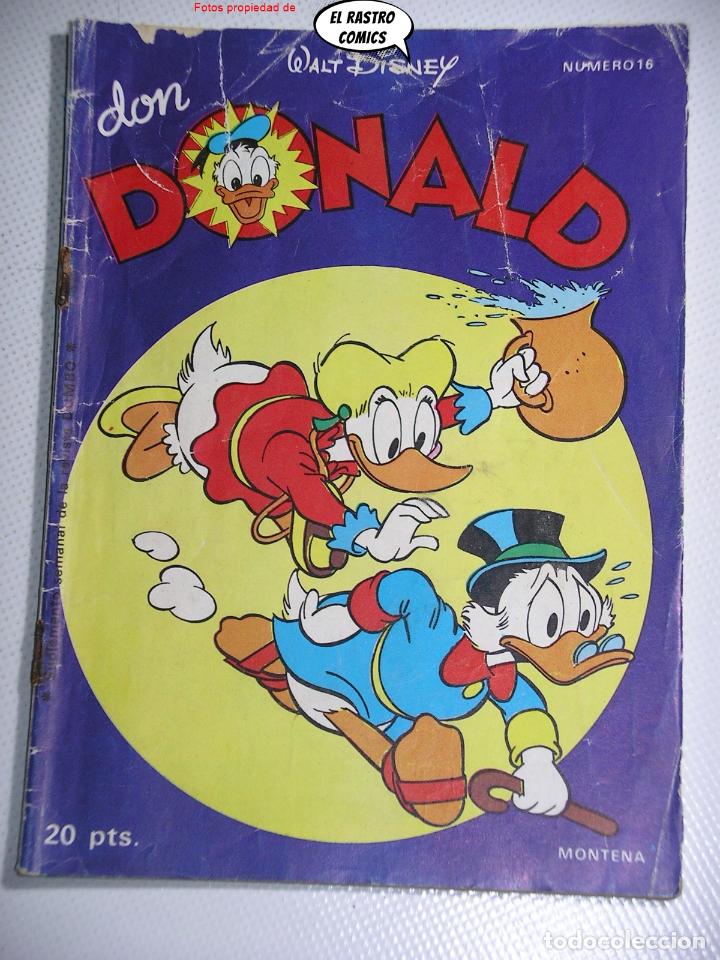 Tebeos: Don Donald n&ordm; 16, ed. Montena, DOM - Foto 1