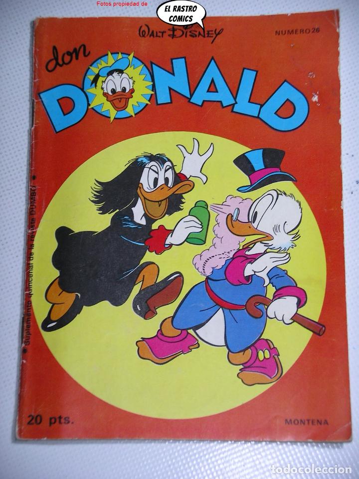 Tebeos: Don Donald n&ordm; 26, ed. Montena, DOM - Foto 1