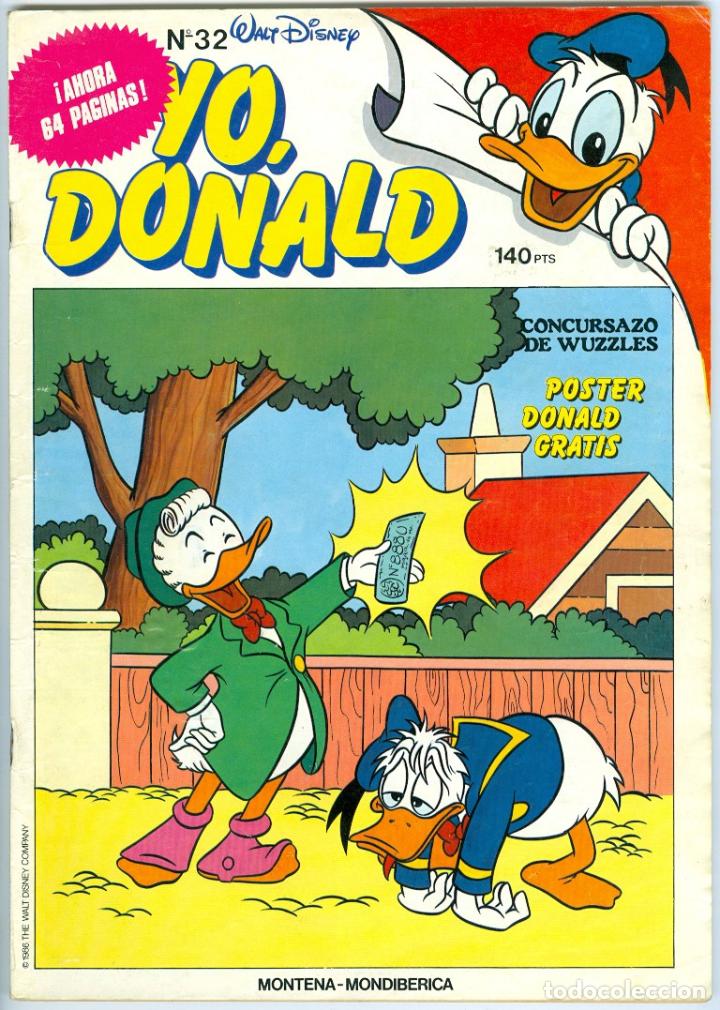 Tebeos: Montena. Yo Donald. 32. - Foto 1