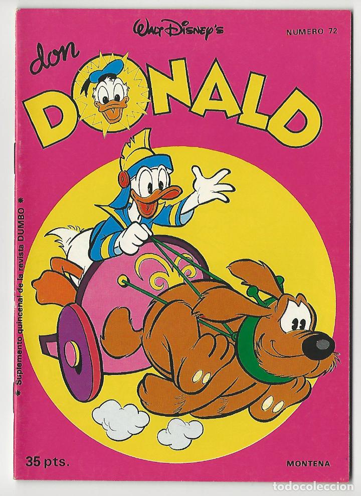 Tebeos: Montena. Don Donald. 72. - Foto 1