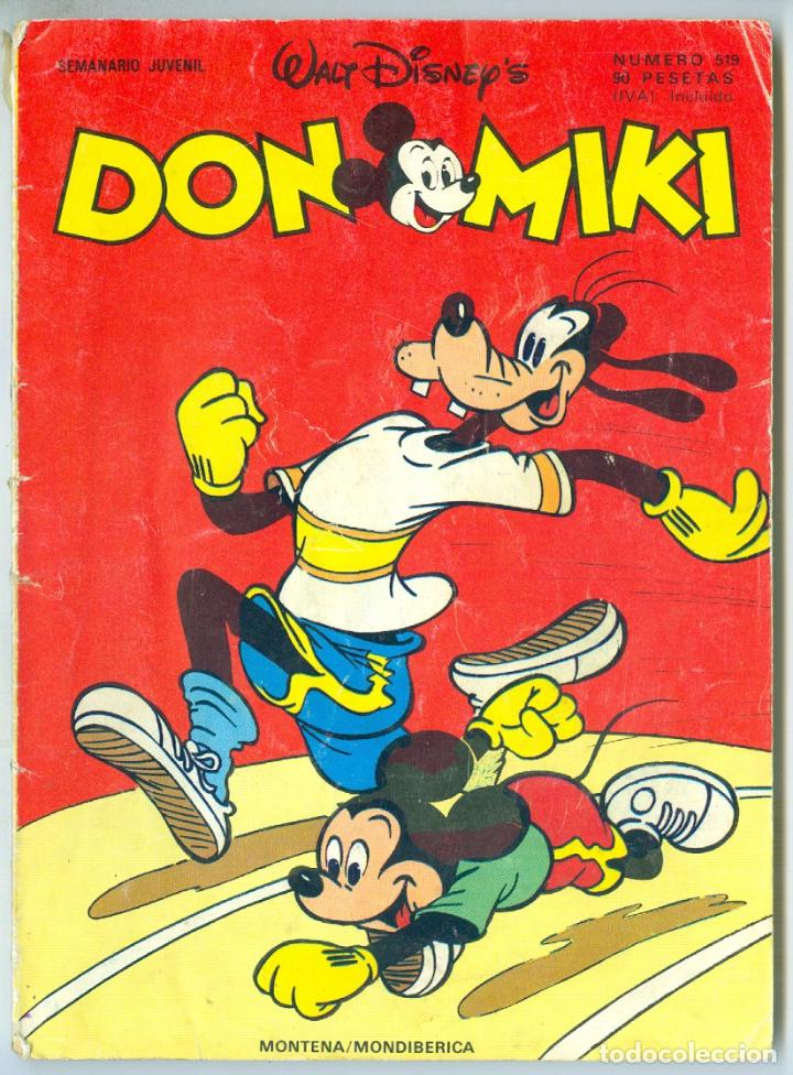 Tebeos: Montena. Don Miki. Disney. 519. - Foto 1