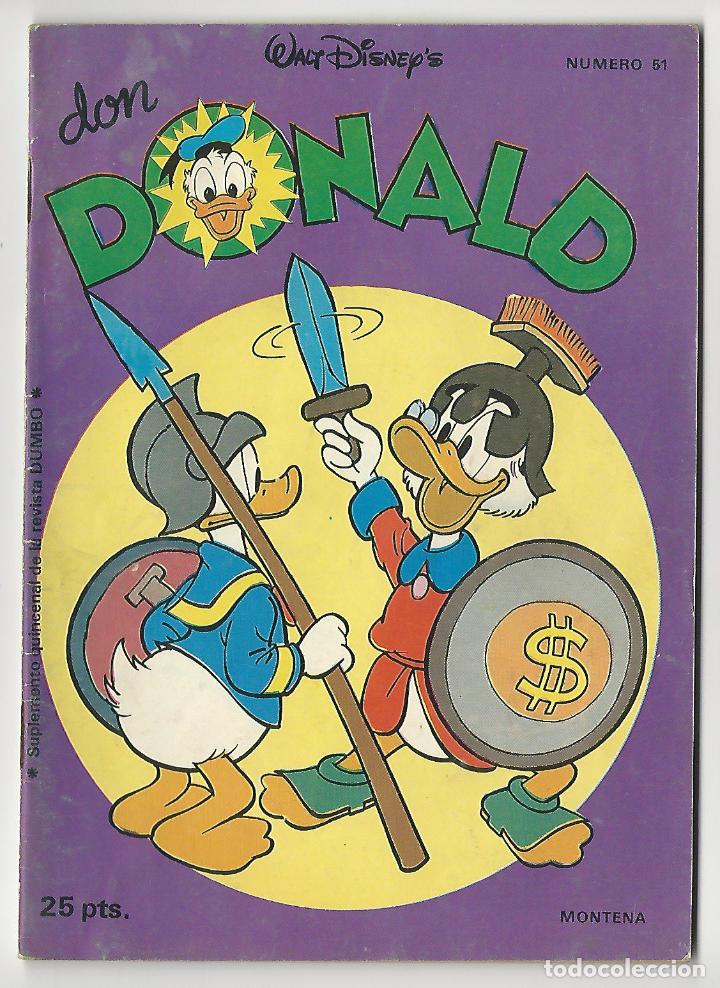 Tebeos: Montena. Don Donald. 51. - Foto 1
