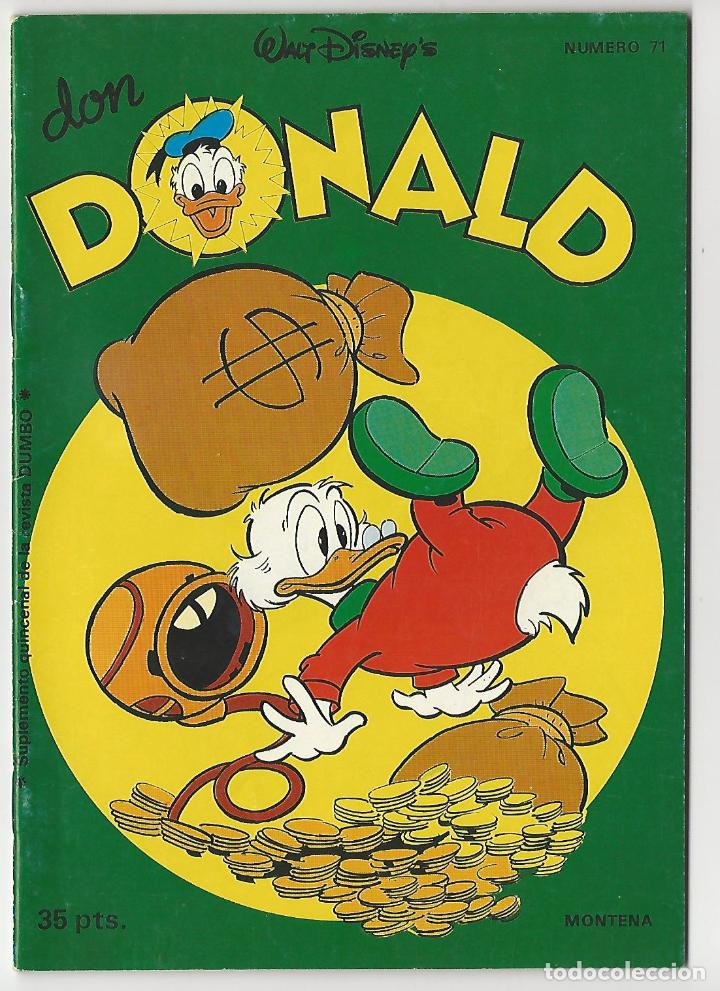 Tebeos: Montena. Don Donald. 71. - Foto 1