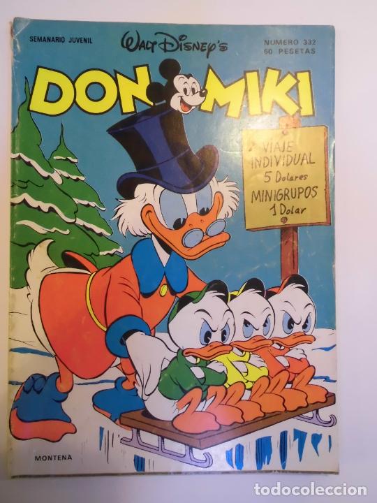 Tebeos: DON MIKI NUM 332 - ED. MONTENA - Foto 1