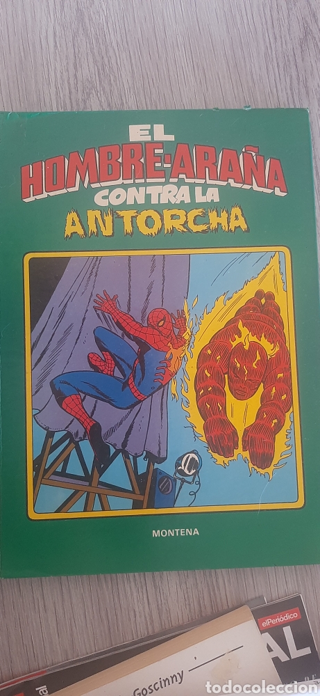 Tebeos: El hombre ara&ntilde;a contra la antorcha 1981 - Foto 1