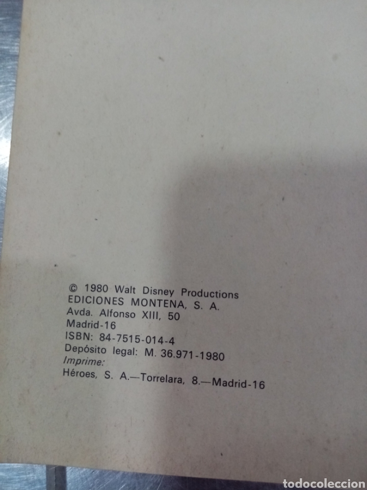 Tebeos: El Abismo Negro de Walt Disney - Ediciones Montena 1980 - Foto 3 - 278490753