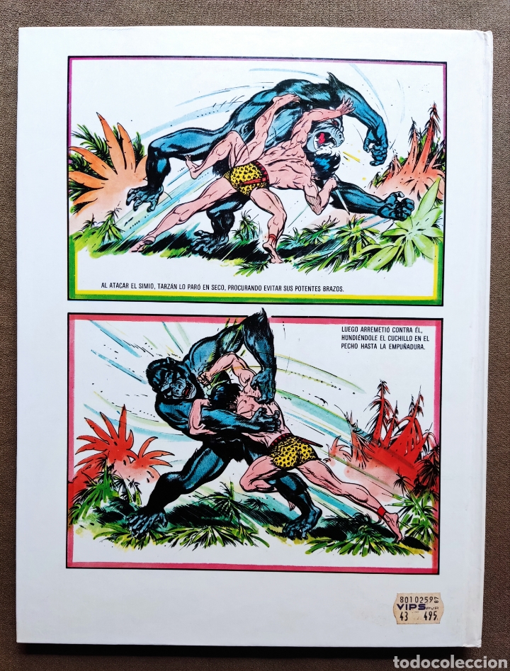 Tebeos: TARZAN DE LOS MONOS COMIC ILUSTRADOR BURNE HOGART MONTENA 1982 - Foto 16