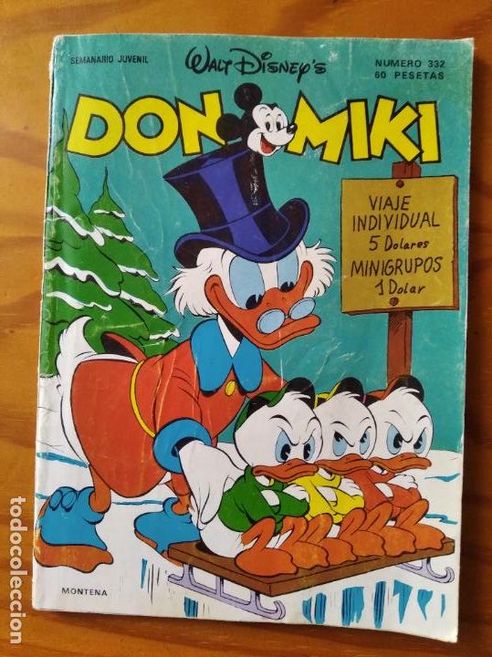 Tebeos: DON MIKI N&ordm; 332 - MONTENA - Foto 1