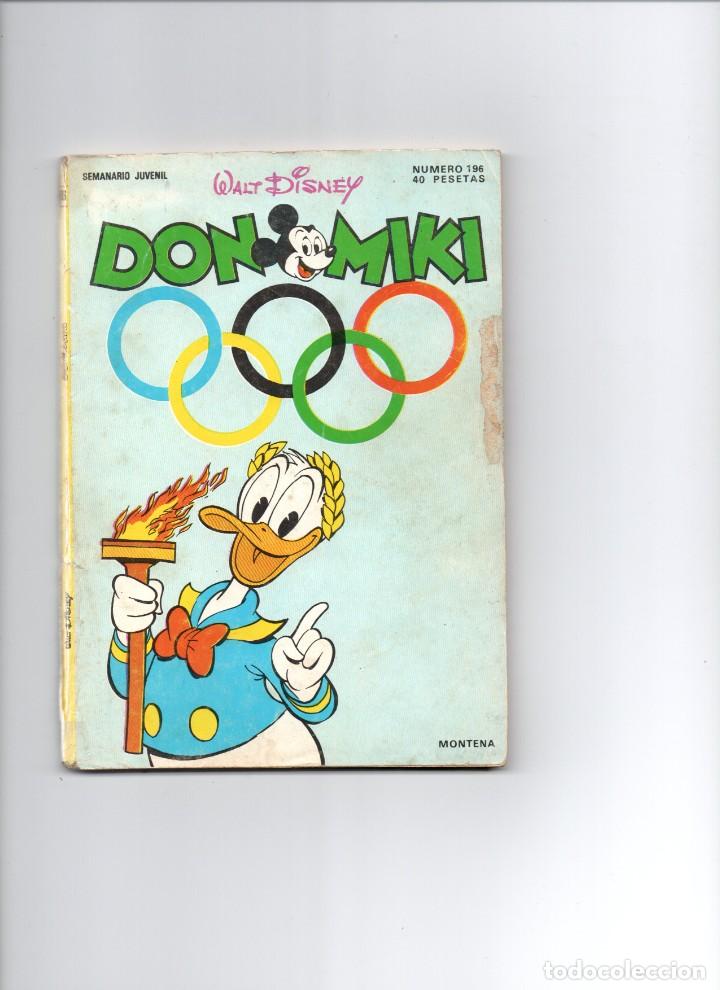 Tebeos: DON MIKI N&ordm; 196-EDITORIAL MONTENA - Foto 1