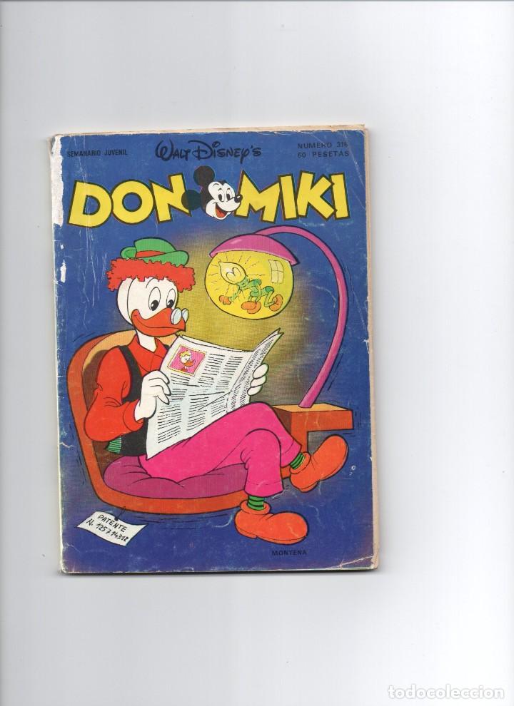 Tebeos: DON MIKI N&ordm; 316-EDITORIAL MONTENA - Foto 1