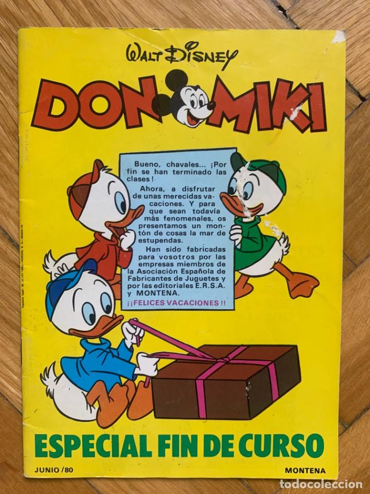 Tebeos: Don Miki Especial Fin de Curso Junio /80 - Foto 1