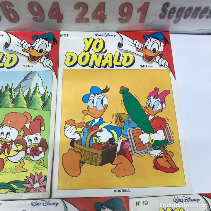 Tebeos: LOTE 5 COMICS YO DONALD - Foto 3