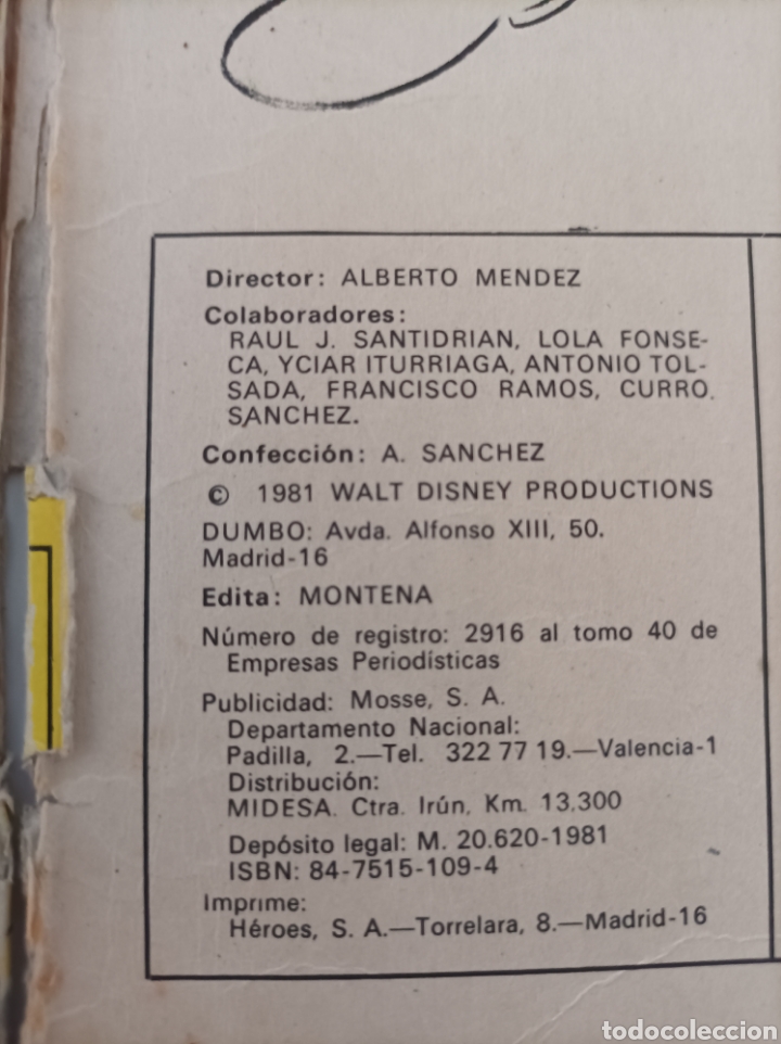 Tebeos: Walt Disney Dumbo extra - Foto 4